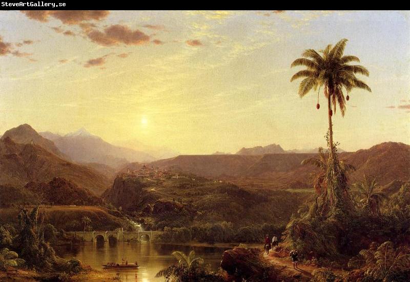 Frederic Edwin Church The Cordilleras Sunrise